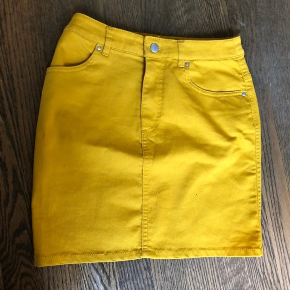 Yellow H&M Skirt
